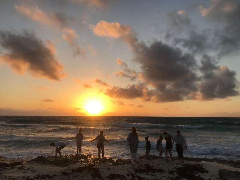 1 day of yoga with bike tour to the Cozumel cenote