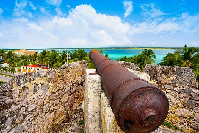 1-Day Tour to Bacalar with Kayaking, Marmol Beach Club and Cenote - Transportation & Group Size
