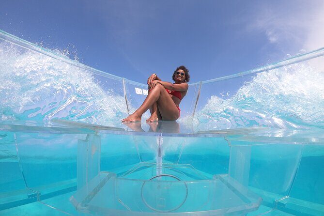 1-hour Clear Boat Tour in Nichupte Lagoon from Cancun - The Itinerary in Detail