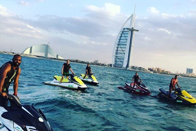 1-Hour Jet Ski Tour  Burj Al Arab, Atlantis, & Dubai Skyline - The Highlights of the Dubai Jet Ski Tour