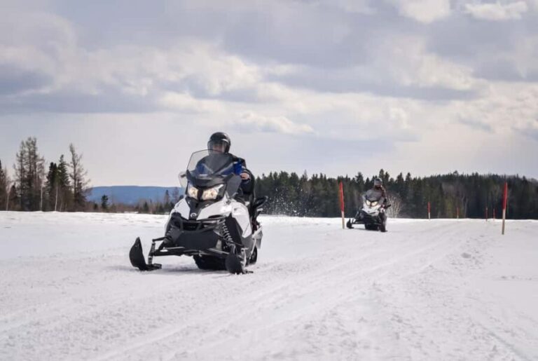 15 min. Tadoussac: Snowmobile Expedition in Saguenay Fjord - The Guides: Knowledgeable and Passionate