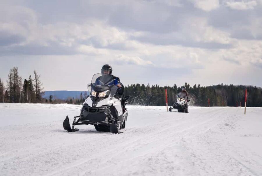 15 min. Tadoussac: Snowmobile Expedition in Saguenay Fjord - The Guides: Knowledgeable and Passionate