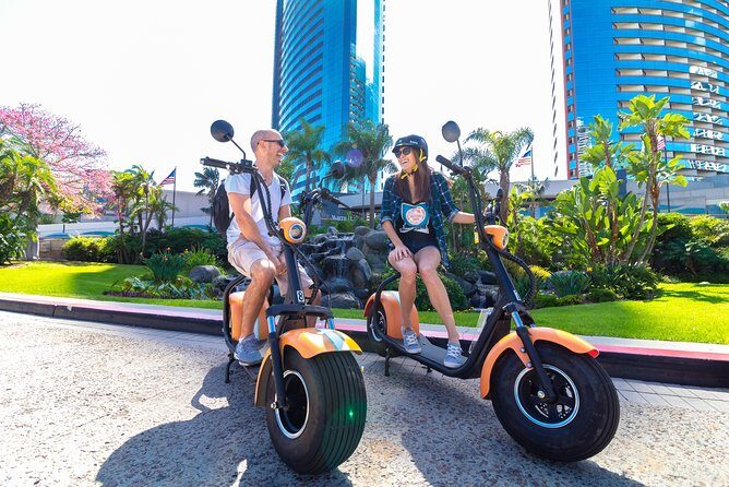 1Hr GPS Self Guided Scooter Tour: Harbor/Gaslamp Quarter - The Experience: What It Feels Like