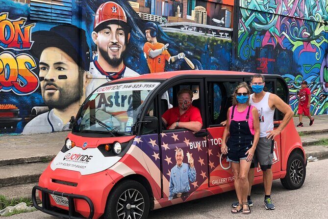 2-Hour Private Sightseeing Cart Tour of Houston and Galveston - What’s Included & What’s Not