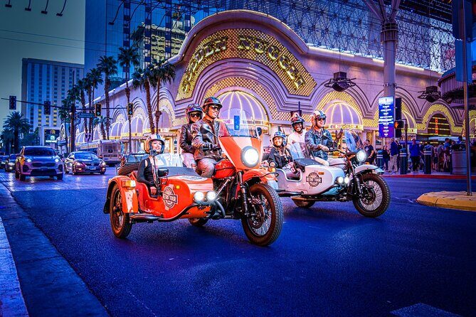 2-Hour Private Tour of Las Vegas by Night on a Sidecar - What to Expect from the Itinerary