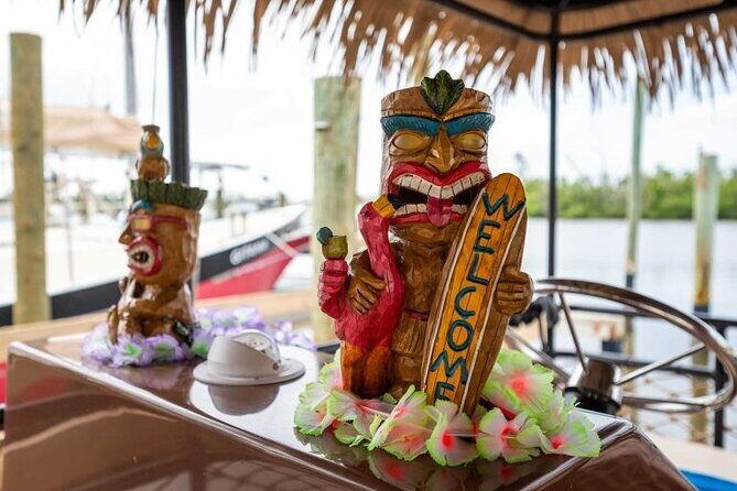 2 hour Tiki Pub Sensational Sunset Cruise (Adults only) - The Scenery and Dolphin Spotting