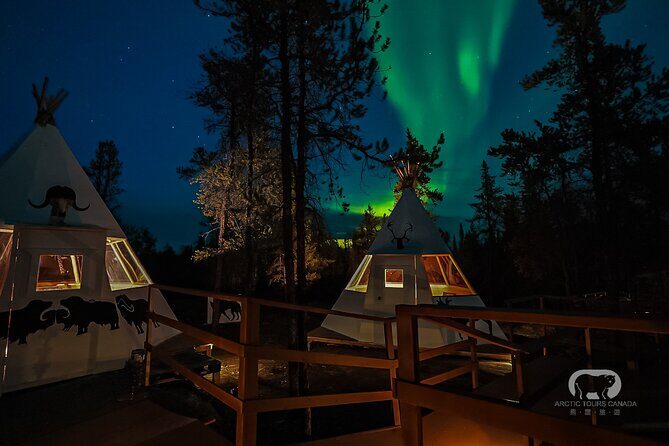 2 - Night Aurora Quest with Glass Tipi Experience - Whats Included and Whats Not