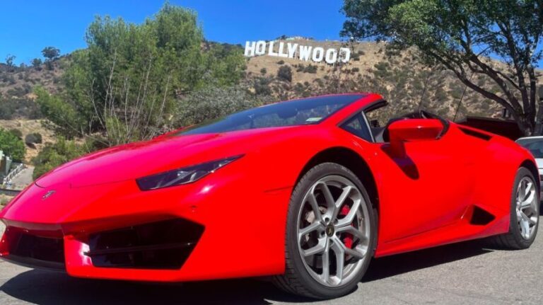20 Min Lamborghini tour in Hollywood (Drive or be driven) - The Itinerary and Experience Breakdown