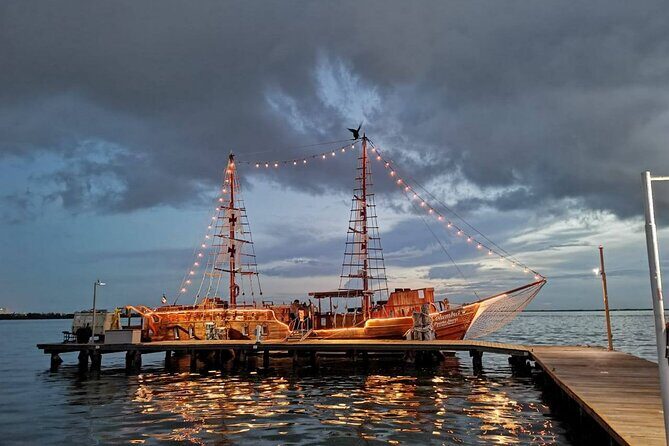 2x1 Romantic Columbus Dinner on the Lagoon aboard Spanish Galleon - The Sum Up