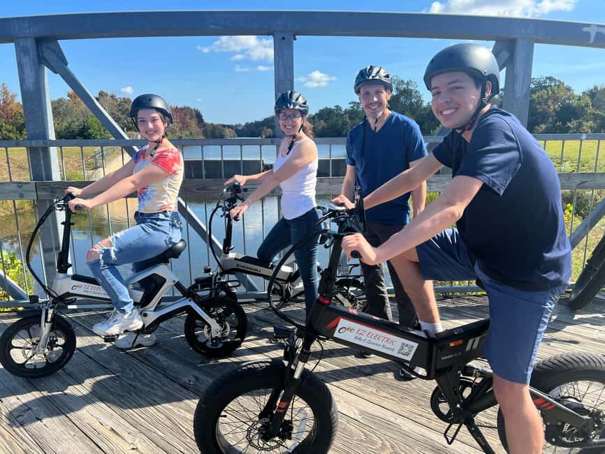3.25-Hour Wilmington Airlie Gardens E-Bike Self-Guided Tour