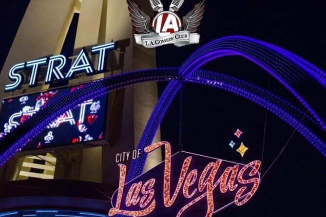 3.5 Hour - Self-Drive Las Vegas Strip Rental + Comedy Show - The Itinerary in Detail
