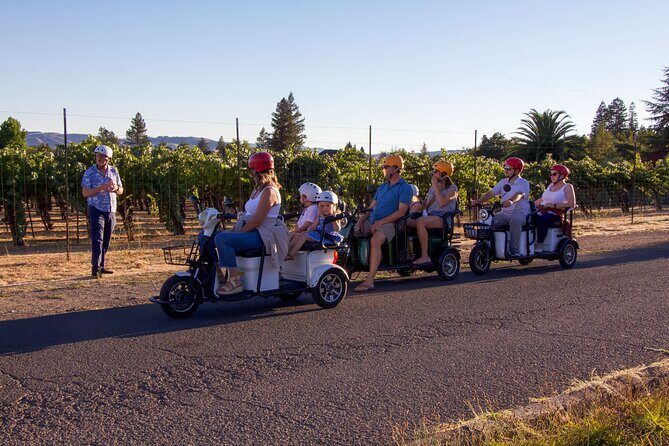 3 Hour Electric Trike Sunset Tour at Sonoma - Authentic Reviews and What They Highlight