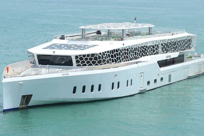 3-Hour Lotus Mega Yacht Dinner Cruise Dubai with Transfers - Frequently Asked Questions