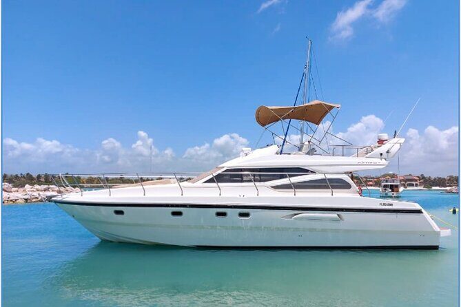 3 Hour Xpu-Ha - 47' Azimut, Tulum, Playa del Carmen, Riviera Maya - The Itinerary: What to Expect