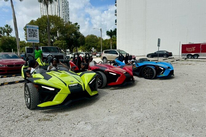 3 Hours Polaris Slingshot Rental in Miami - Discovering Miami in a Polaris Slingshot