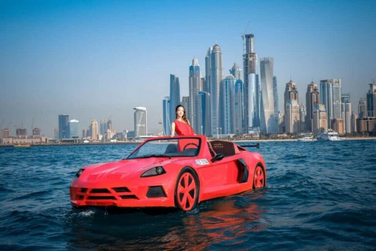 30 MINUTES JET CAR ACTIVITY IN DUBAI MARINA - The Value of the Experience