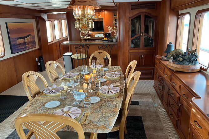 4 Course Dinner Luxury Yacht Dinner cruise out of Friday Harbor - Quality of the Meal
