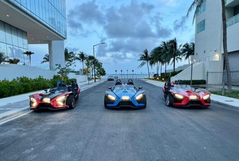 4 Hours Slingshot Rental Miami - We The Best !! - The Itinerary and Experience Breakdown