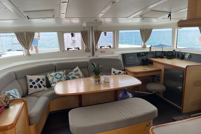 5 Hr Private Catamaran Cruise with lunch and drinks to 15-20 ppl - Frequently Asked Questions