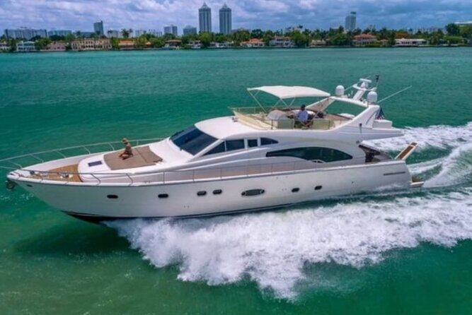 50 FT Miami Yacht Rental (up to 13 guests) - The Marine Stadium Stop and Water Fun