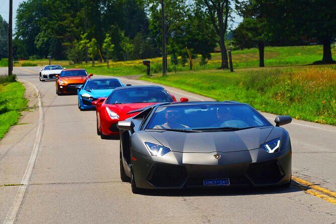 6 Hour Exotic Car Tour driving 6 Super cars + Lunch - What’s Included and How It Works
