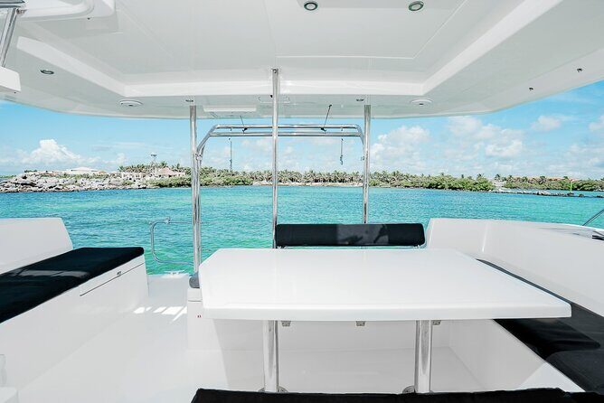 8-Hour Private 40' Cat 2 Stop to Cozumel, Food, Drinks & Snorkel - Detailed Breakdown of the Itinerary