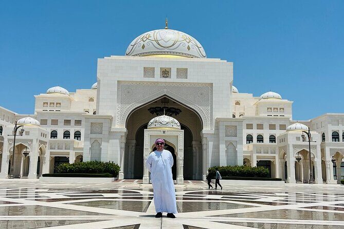 8 hours Abu Dhabi Grand Mosque and Qasar Al Watan Palace Tour - What’s Included and What’s Not