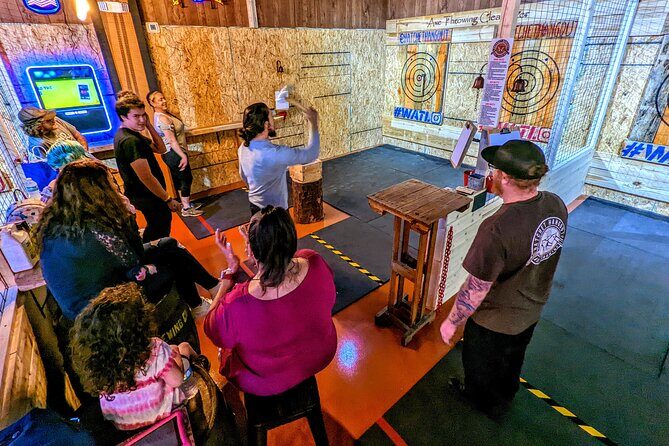 90 Minute Axe Throwing Guided Experience in Clearwater at Hatchet Hangout - Authentic Feedback from Participants