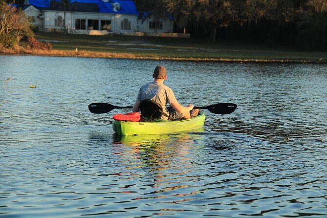 90-Minute Sunset paddle at Secret Lake Guided Kayak Tour in Casselberry - The Experience on the Water