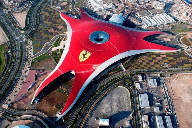 Abu Dhabi City Tour - Ferrari World - The Majestic Sheikh Zayed Grand Mosque