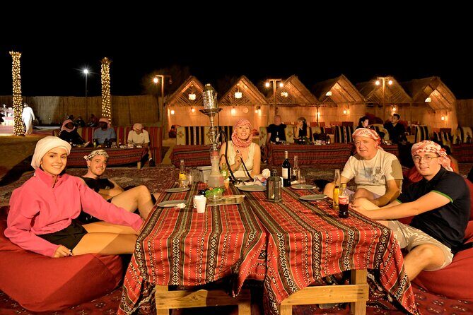 Abu Dhabi Evening Desert Safari with Camel Ride and Dinner - The Sum Up