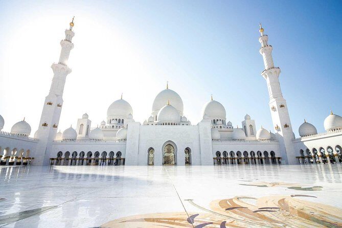 Abu Dhabi Mosque with Louvre and Qasr Al Watn - Transportation and Comfort