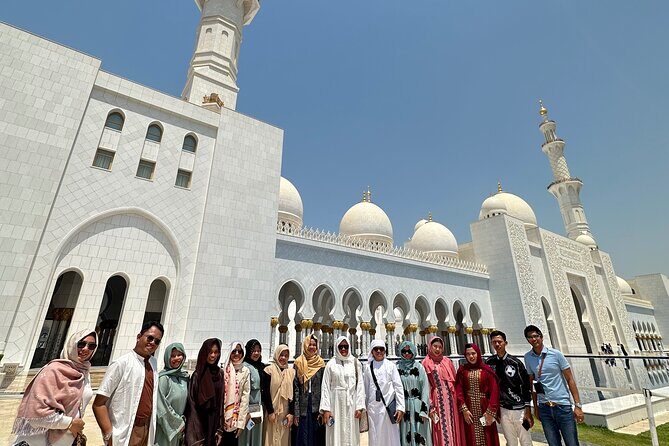 Abu Dhabi Sheikh Zayed Grand Mosque Tour with Ferrari world - Practical Tips for Travelers