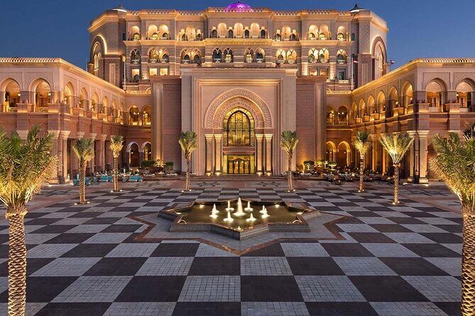 Abu Dhabi Sheikh Zayed Mosque Ferrari World Tour and Transfers - Transportation and Group Size