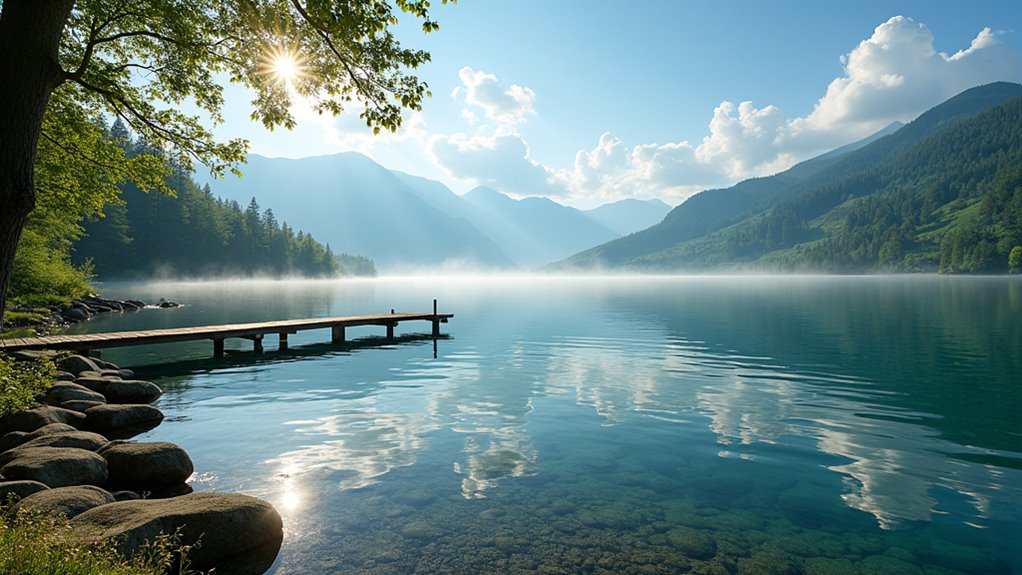 affordable lakeside nature retreat