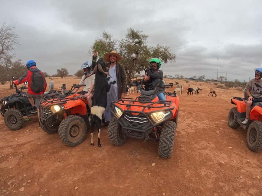 Agadir: Agafay Desert Quad Biking With Goats On The Tree - The Value and What’s Included