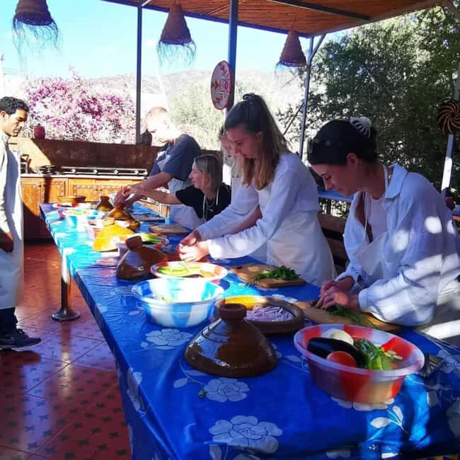 Agadir: Berber Cooking Class in Garden with Locals - The Itinerary in Detail