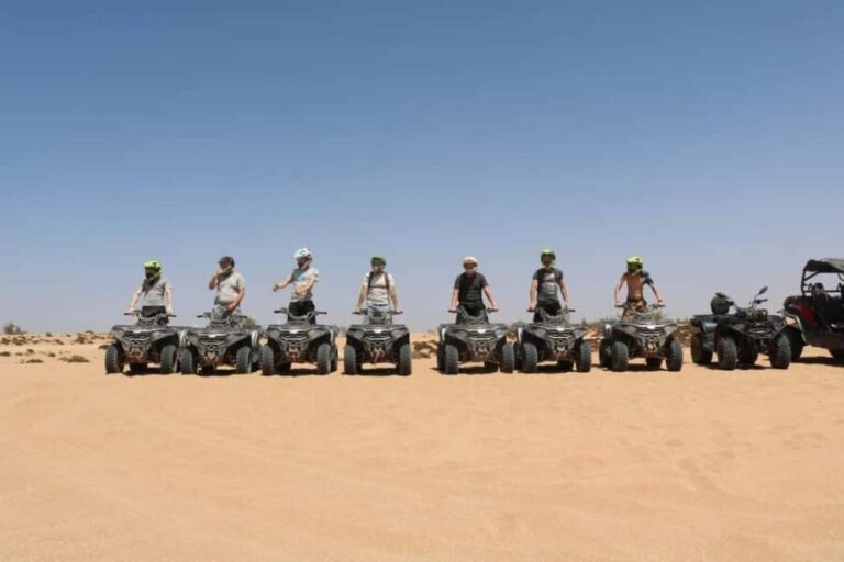 Agadir: Quad Bike Desert&Beach Adventure with Free Pickup - An Authentic Moroccan Desert Adventure
