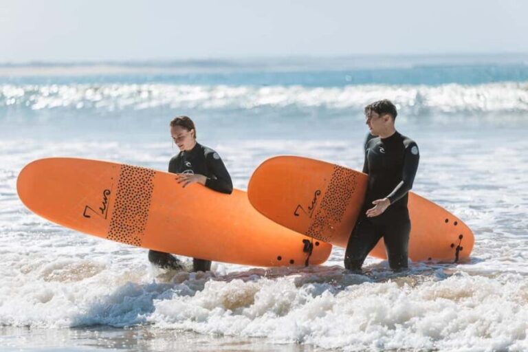 Agadir: Small Group Surf Lesson - A Closer Look at the Agadir Small Group Surf Lesson