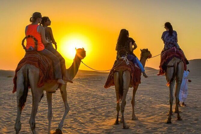 Agadir sunset on Camel Ride With Barbecue - The Culinary Experience: Moroccan Barbecue