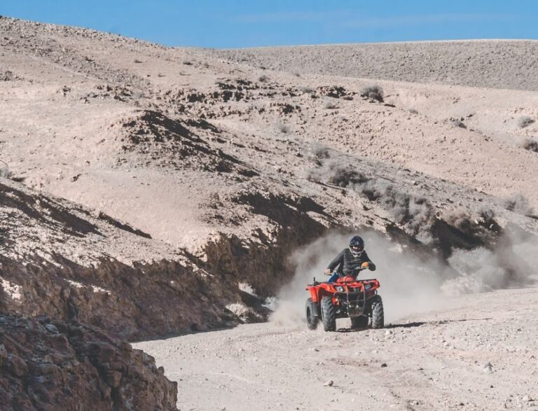 Agafay Desert: Quad Bike and Camel Ride Adventure Tour - What to Expect at Each Step
