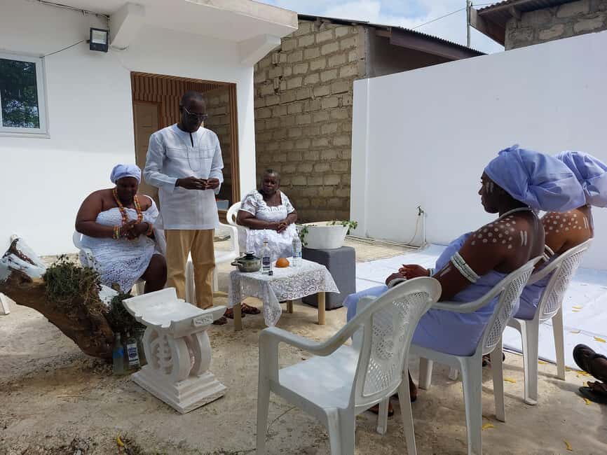 Akan Naming Ceremony at Slave River Site & Cape Coast Tour