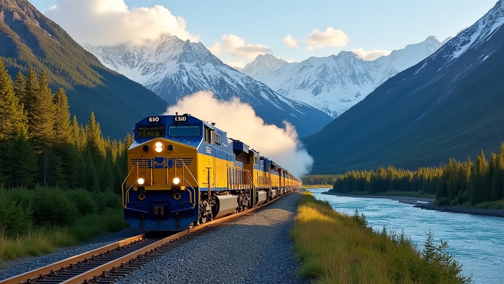 alaska scenic train routes