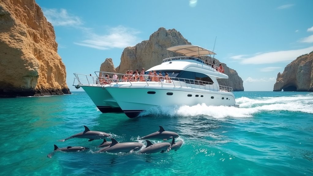 algarve dolphin cruise adventure