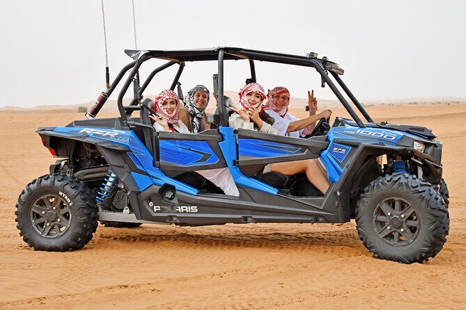 All in one Dubai Desert Safari ATV or Buggy Camelride BBQ Dinner - The Authentic Experience and Cultural Touches
