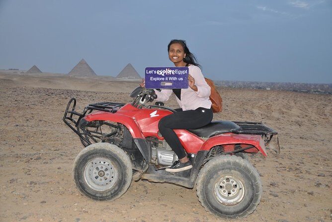 All inclusive Tour Giza Pyramids Sphinx Quadbike Camels Lunch - Authenticity and the Experience Value