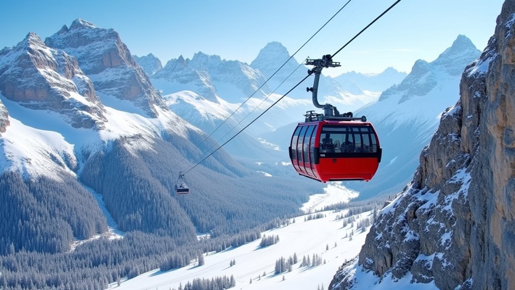 alpine cable car adventure