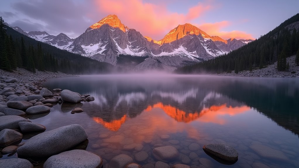 alpine lakes sunrise hikes