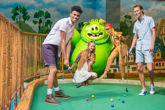 American Dream Angry Birds Indoor Mini Golf Ticket - What You Can Expect from Your Visit