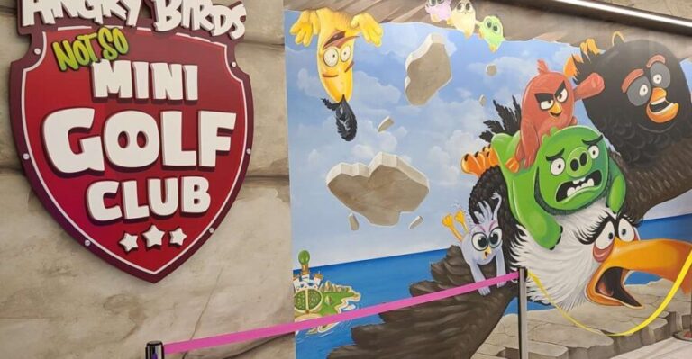 American Dream: Angry Birds Mini Golf Ticket - Who Will Enjoy This?